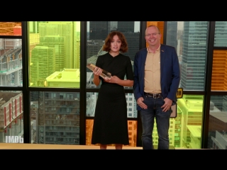 Olivia cooke accepts imdb starmeter award at #tiff2018