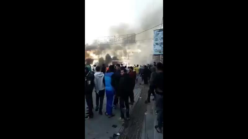 Видео из соцсетей демонстрация против повышения цен в секторе газа #палестина