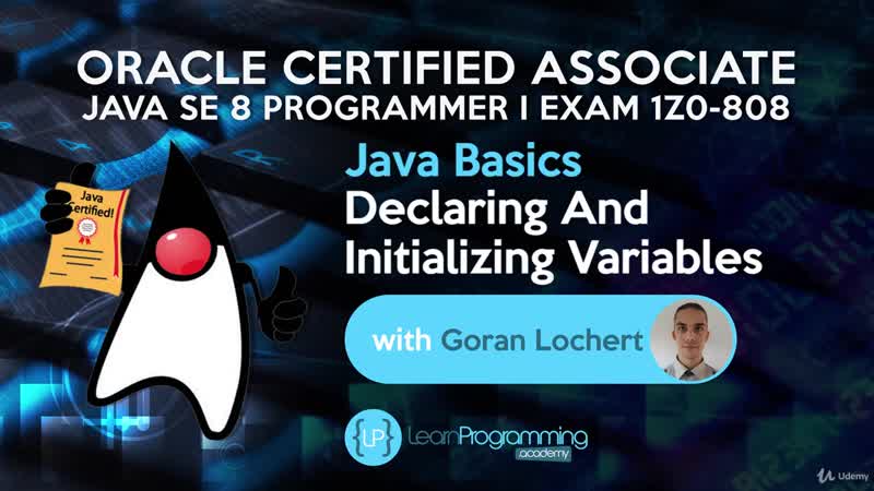 Урок 18 declaring and initializing variables