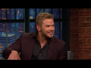 Kellan lutz is an accomplished inventor late night with seth meyers
