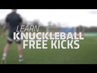 Learn ''knuckleball'' freekicks with bale