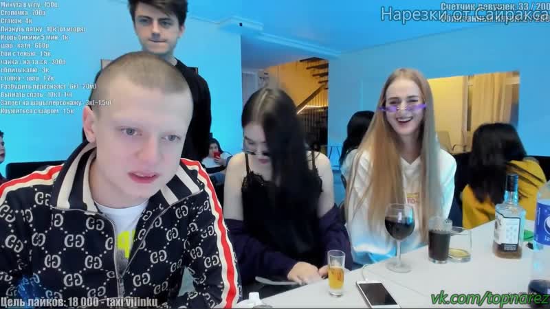 [нарезки от сайракса] мелстрой зеля завозит с мадоннами (200 девушек за стрим)