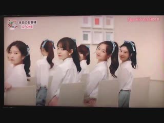 190207 izone eunbi, hitomi, wonyoung on mbs 'chichinpuipui kitchen puipui corner' cut 1