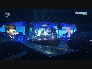 181106 bts x charlie puth we dont talk anymore fake love @ 2018 mbcplus x geni