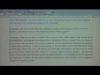 Weisser genozid völkermord an weissen beabsichtigt teil 1