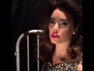 Jugando al video clip en bambalinas con @juanmacativa @maruvenancio #quetehaces parte 1