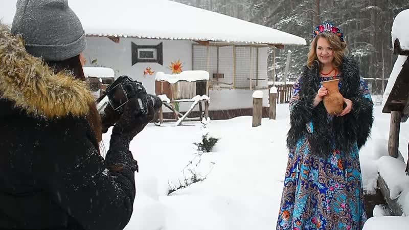 Backstage с фотопроекта "красна девица part 3"