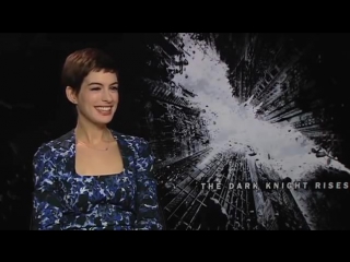 Anne hathaway interview the dark knight rises