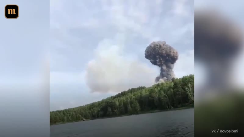 Взрывы на военном складе в красноярском крае