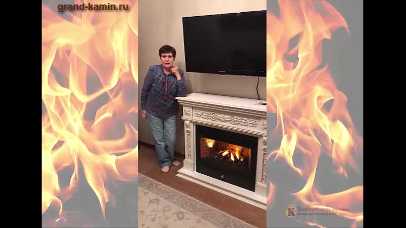 Отзыв на каминокомплект estella (белый дуб) с очагом 3d novara