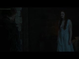 Софи тёрнер (sophie turner) "игра престолов" (game of thrones, 2015) сезон 5 / серия 7 (s05e07) голая? секси!