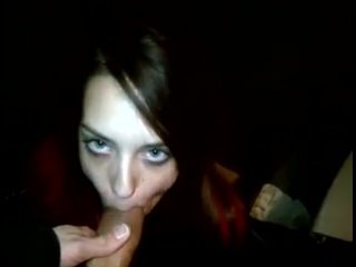 Fine looking college chick sucks cock and got it on camera