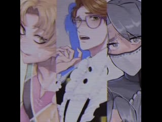 ↬ identity v ; aesop x mike x lucky guy