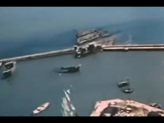 Japanese coast ships aerial attacks guncam