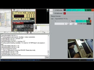 Nigh time idm improvisation / virtual jam session by inspectr, sacha rush / cota303 records /