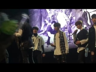 [fancam] 161204 встреча с фанатами flight log turbulence в малайзии