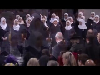 Muslim schoolgirls sing insha allah song at st pauls cathedral