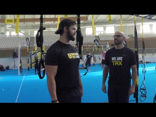 Trx duo trainer with professor chris frankel