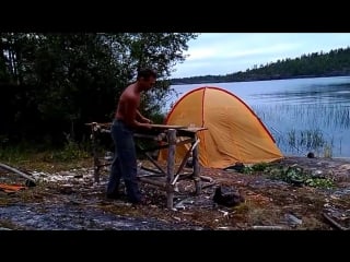 Походный радиатор как обогреть палатку до утра