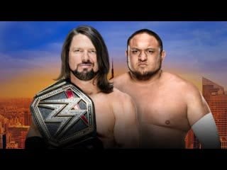 Aj styles vs samoa joe