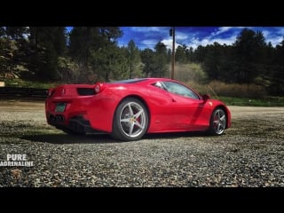 Парень взял напрокат ferrari 458 italia, но немного переоценил себя (vhs video)