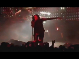 Marilyn manson irresponsible porn anthem (live in new york city|29 01 2008)