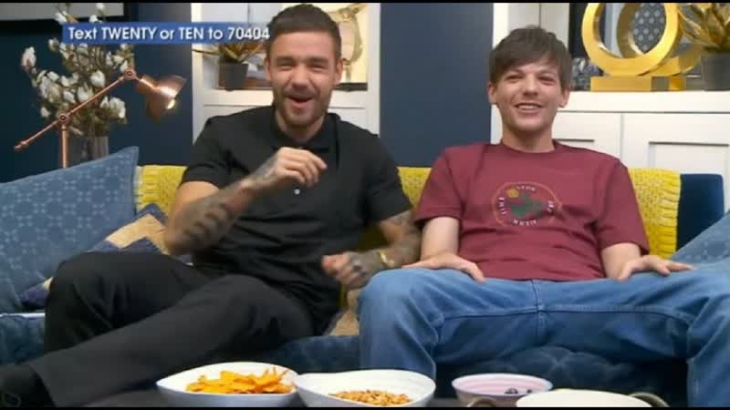 Liam payne &amp; louis tomlinson on gogglebox (for stand up to cancer 2018) [rus sub]