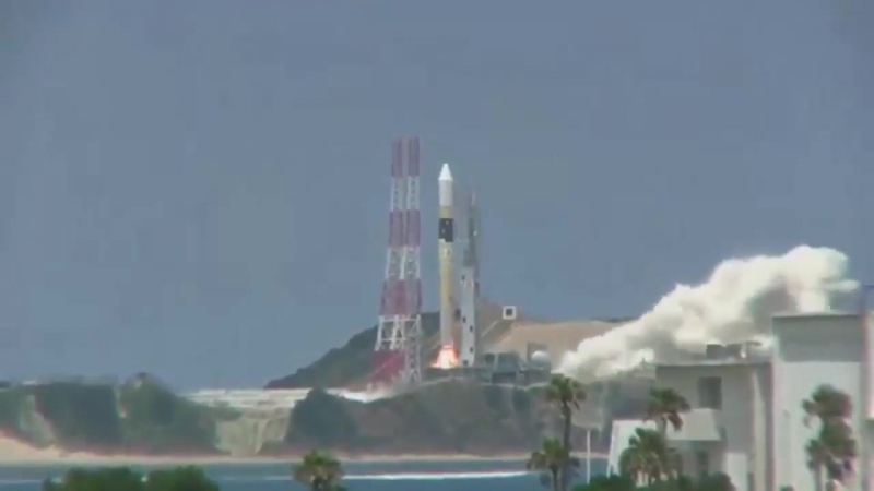 Пуск рн h 2a с разведывательным спутником optical 6