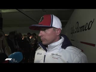 Kimi raikkonen still learning about the car