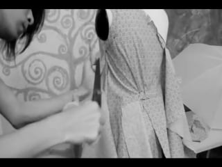 Haute couture fashion draping