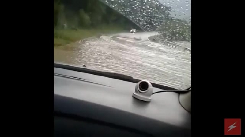 В кабардино балкарии из за подтопления временно закрыта автодорога в приэльбрусье