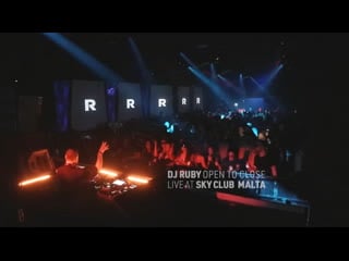 Трансляция i hd [ 1o o2 2o23 ] ● dj ruby open to close live video set from sky club malta, 03 12 22