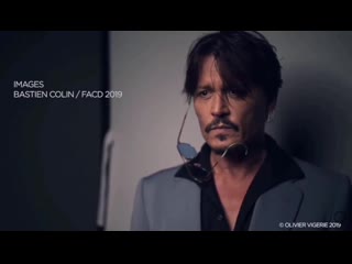 Johnny depp filmed by bastien colin in deauville