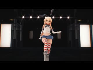 Mmd r 18 [normal] shimakaze shake it author 000