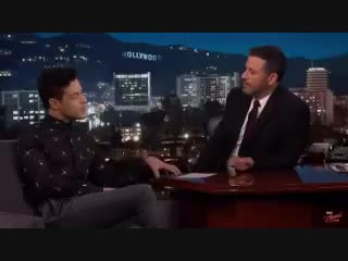 Rami malek f*cking up his sentences for 40 seconds