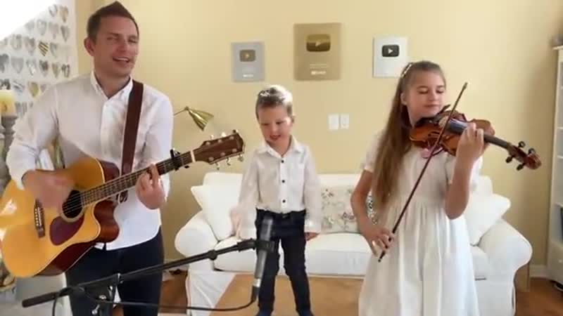 Dance monkey karolina protsenko with dad and little brother