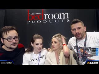 Kate kennedy et bobbi dylan avn expo 2019 avec benzaie