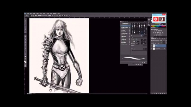 Speed paint study illyana rasputin (magik) xmen