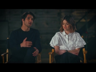 Maybe cause sophia was there tyler posey lucy hale talk being freaked out during truth or dare
