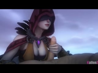 Seris handjob [sfm] [sex, hd, 3d, мульт, анимация, порно, porno, руками, красивые, videogame ]