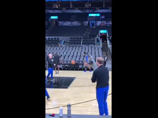 A few free throw line jumpers from fultz in his warm up ( 1280 x 720 ) mp4