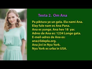 Lernikursa "ana pana" pa lidepla 1