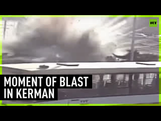 Iran state media shares footage of second explosion in kerman