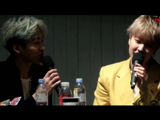 [rus] jeongmin & hyunseong @ hottracks jamsil fansign