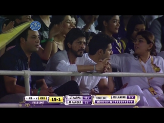 Kkr/ipl 2015 game 54 may 16 srk glimpses