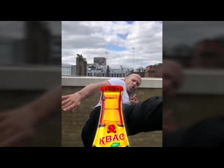 Jason statham bottle challenge with bryansk kvas