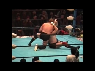 Steve williams/terry gordy vs johnny ace/stan hansen [handheld + jip]