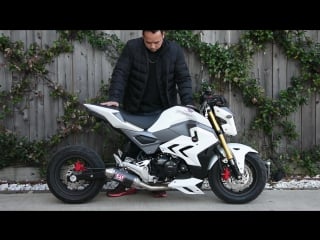 Honda grom msx125 msx125sf air suspension bagged lay frame stretch dungstar dungstargrom