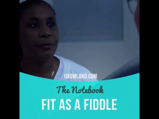 Fit as fiddle