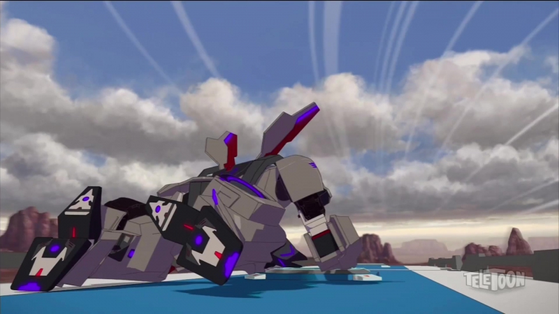 Transformers robots in disguise combiner force s03e14 "railroad rage"